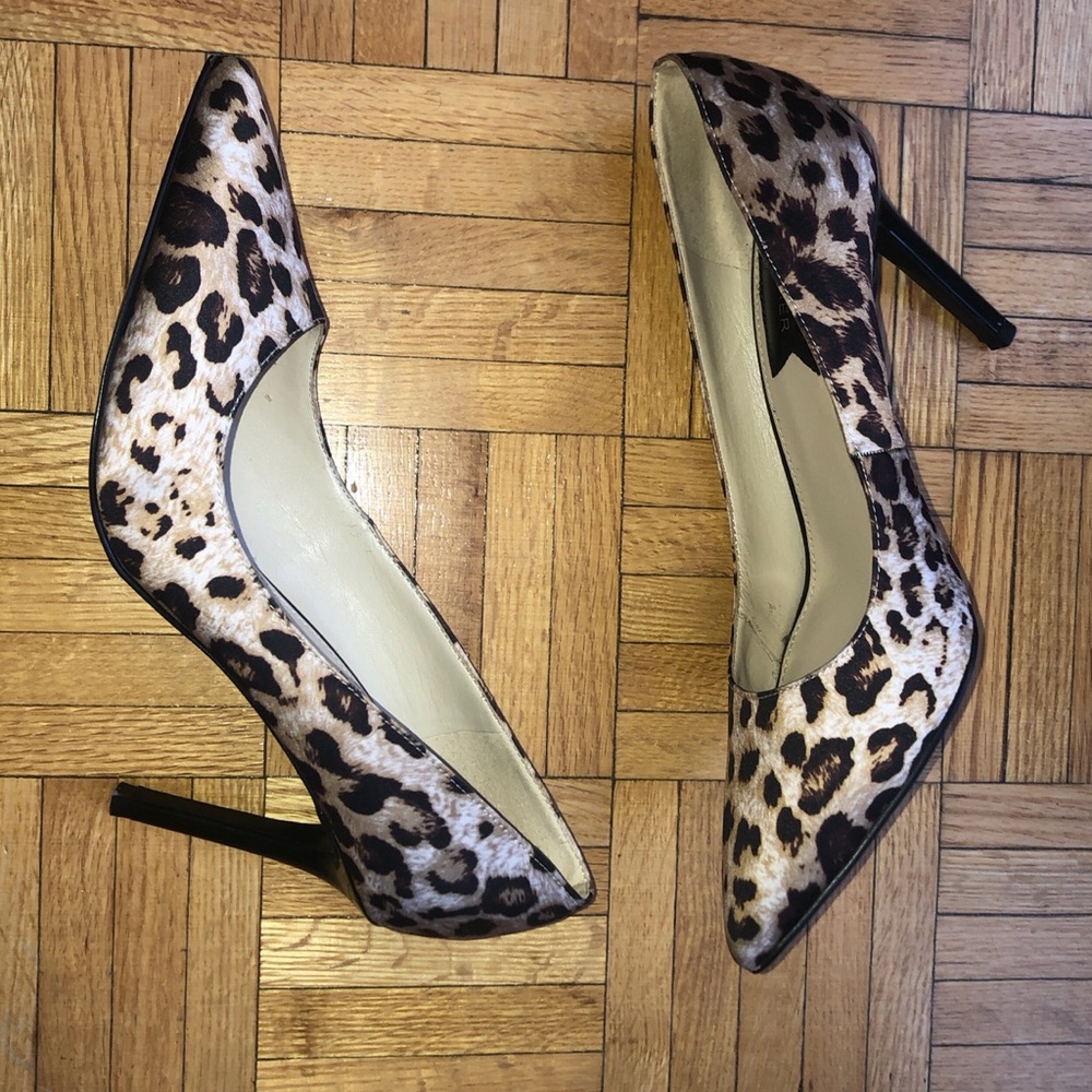 Marc Fisher Leopard Print Heels